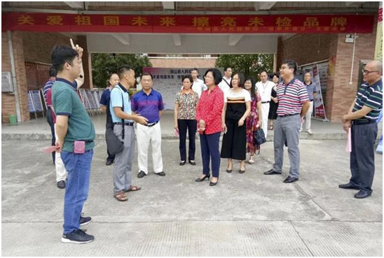 市政协副主席陈建华带队到阳山县开展“推进城乡义务教育均衡发展”专题调研 (2)