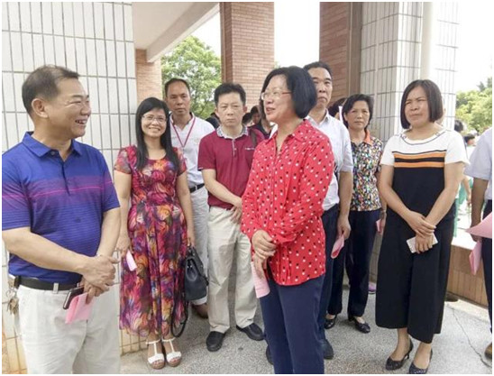 市政协副主席陈建华带队到阳山县开展“推进城乡义务教育均衡发展”专题调研 (1)