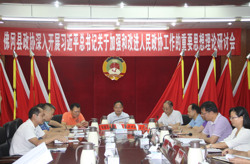 唐远强督导佛冈县政协学习研讨活动（1）