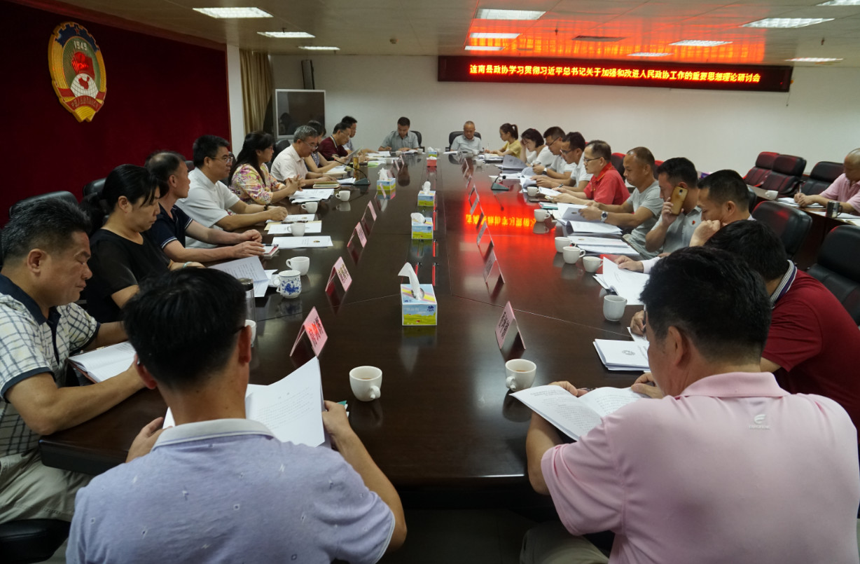 陈丽霞督导连南县政协理论学习研讨活动 (1)