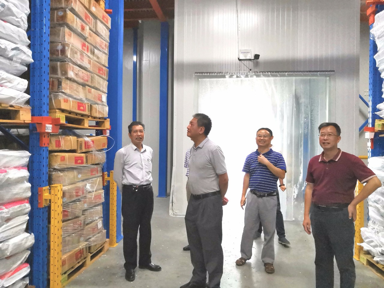 梁志强主席联系走访市政协常委刘永生 (2)