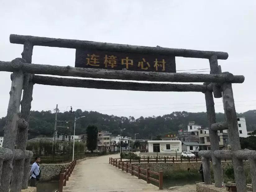 △ 连樟村村口。（央视记者李炜拍摄）