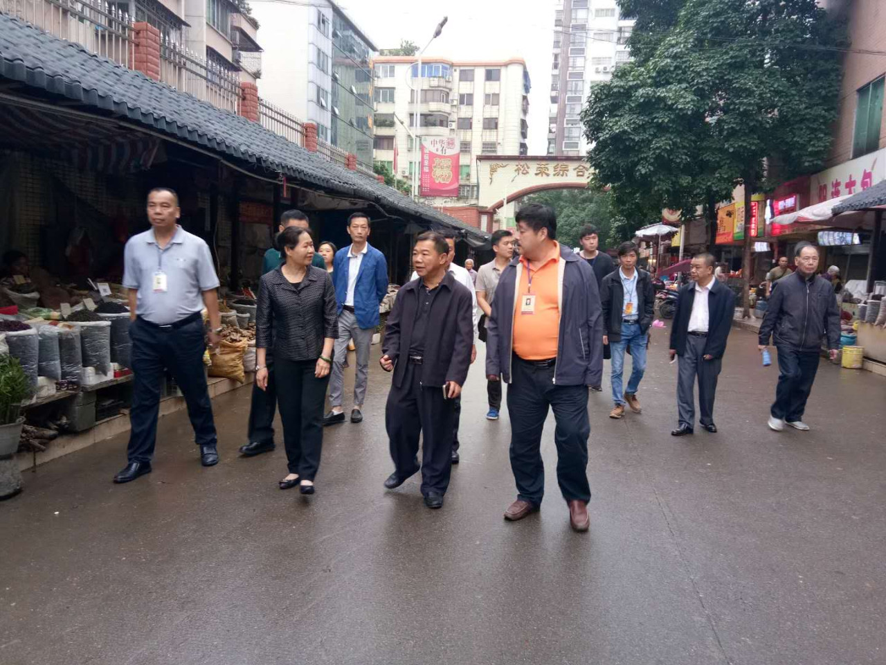 广西梧州市长洲区政协到阳山县考察
