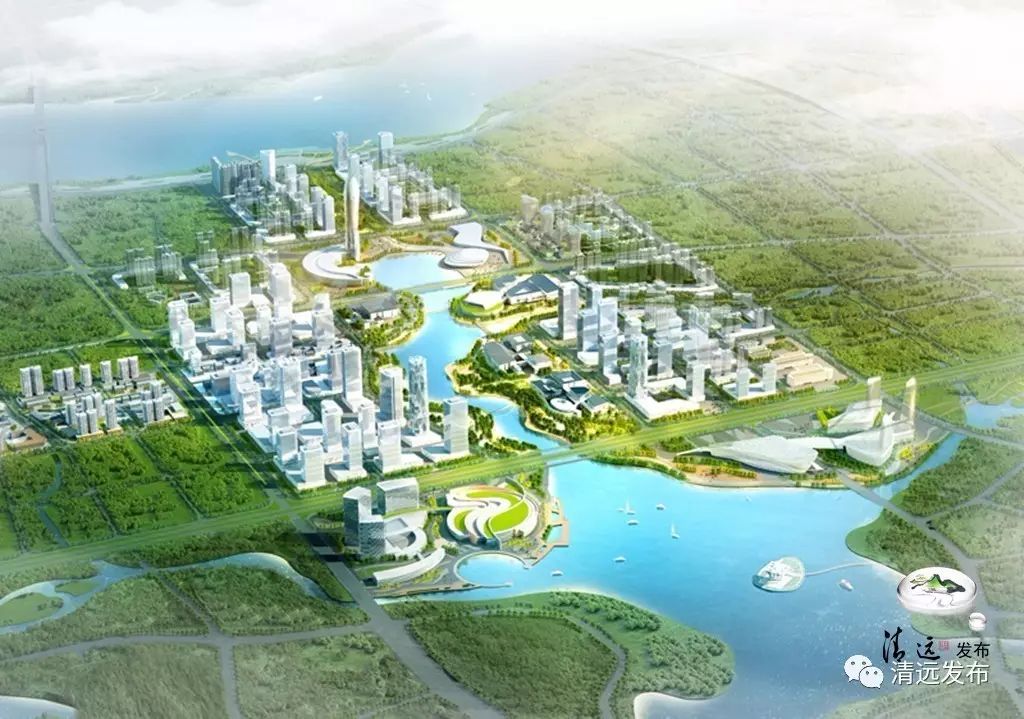 燕湖新城中心区效果图4