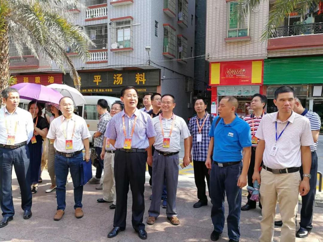 梁积福率市政协视察团开展创文专题视察 (3)